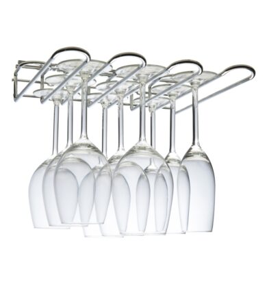 Hahn Glass Hanger 3 rækker, krom